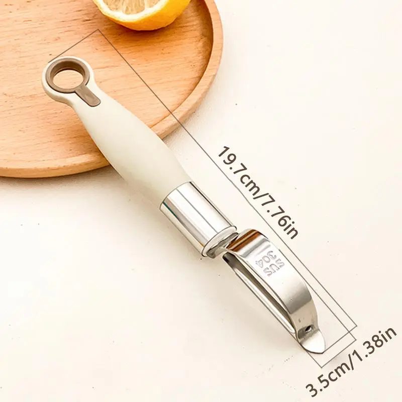 Kitchen Peeler Vegetable Peeler Stainless Steel Rust Resistant Slicer Grater With Ergonomic Non-Slip Handle Kitchen Gadgets
