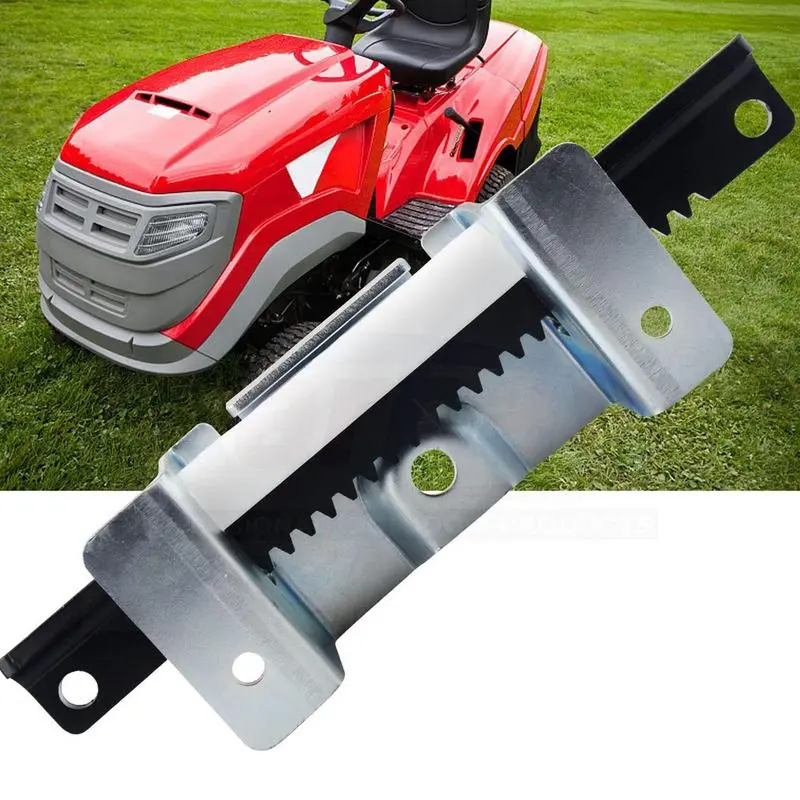 Lawn Tractor Steering Rack Steering Rack Gear Plate Sturdy Steering Shaft Gear & Bushing Steering Gear Kit Tractor Accessories