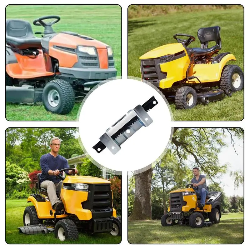 Lawn Tractor Steering Rack Steering Rack Gear Plate Sturdy Steering Shaft Gear & Bushing Steering Gear Kit Tractor Accessories