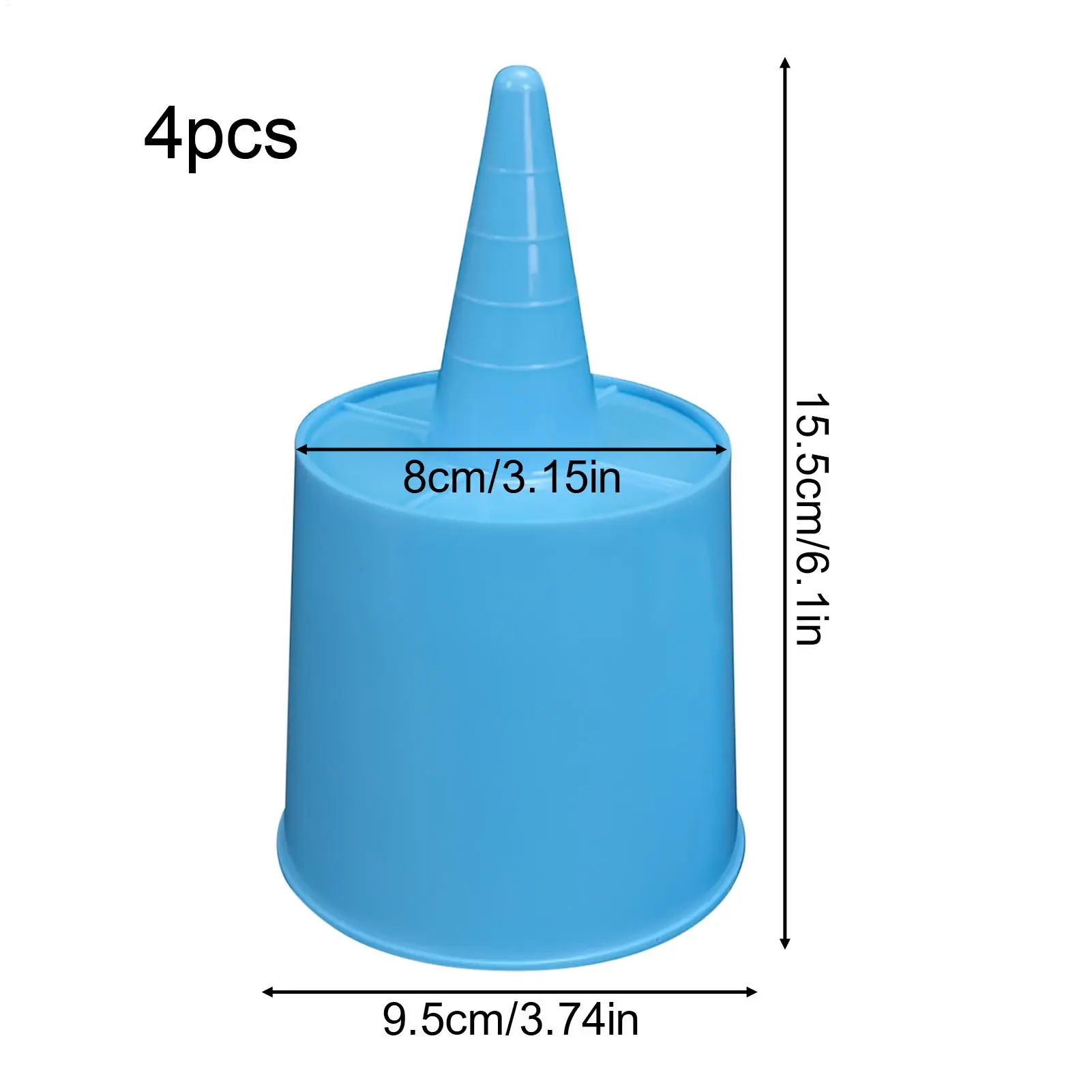 Beach Drink Cup Holder Beach Sand Coaster Cup 4 Pieces Beverage Coasters Camping Trip Gear For Sunscreen Sunglasses Phone