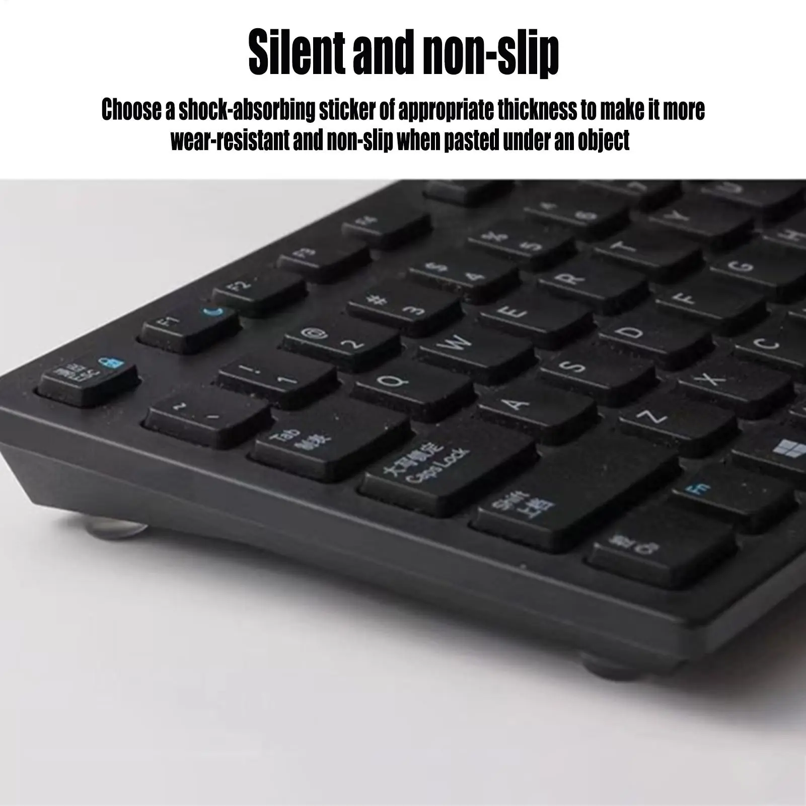 Cabinet Door Bumper Pad Silicone Pads Transparent Buffers Anti-Scratch Protection Tool Sound-Dampening Stopper For RV Keyboard