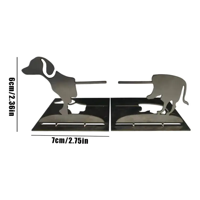Funny Hot Dog Holders For Grill 2 Pieces Hot Dog Grill Stainless Easy-Clean Reusable Grilling Tools For Tailgating Events