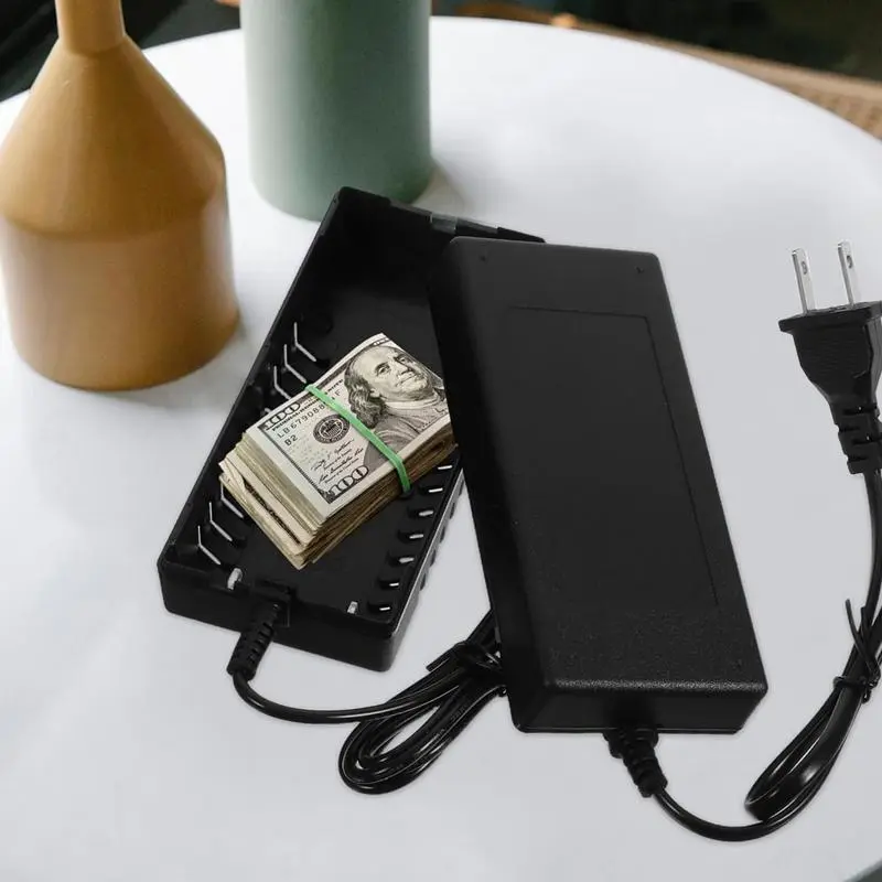 Secret Container Travel Jewelry Organizer Anti-Theft Organizer Computer Charger Shaped Case To Hide Keys Valuables Jewelry