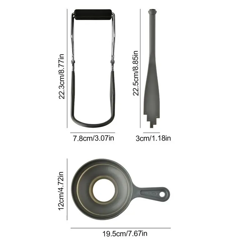 Canning Kit Stainless Steel Canning Equipment Set Foldable Home Canning Tools Set Including Rack Jar Lifter Tong Funnels For