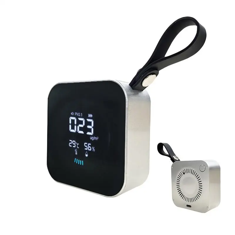 Air Quality Detector High-precision Household Indoor LED Display Air Detector Temperature And Humidity Meter Type-C Charging
