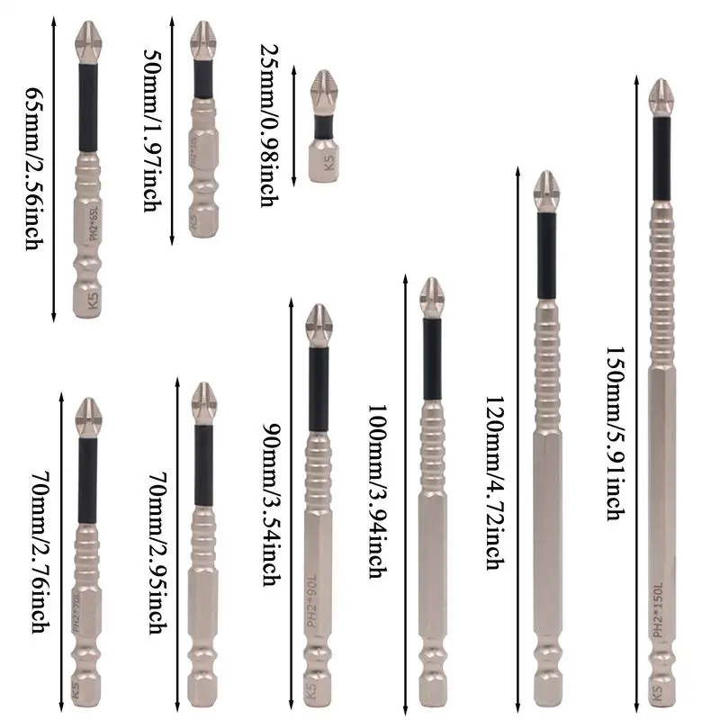 9pcs Hex Shank Drill Bit Woodworking Branch Drill Bit Wood Metal Hole Cutter Core Drilling Tool Drill Bits Hex Shank Hole Opener