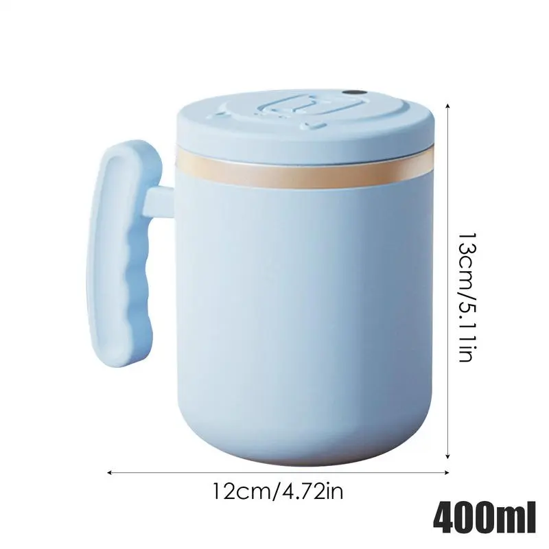 Automatic Magnetic Stirring Coffee Mug Rechargeable Auto Stirring Mug 400ml Electric Stirring Coffee Cup Kitchen Tool for Coffee