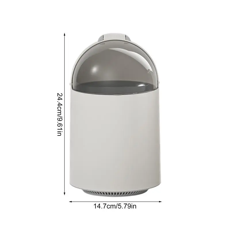 Sliding Lid Trash Container Recycling Trash Can Large Capacity Kitchen Waste Garbage Container Sturdy Recycling Bin Waste