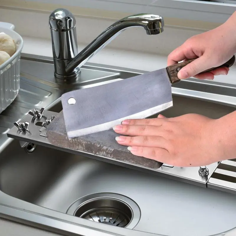 Knives Sharpener Stand Whetstone Holder Sink Bridge Adjustable Water Stones For Sharpening Sharp Stones Grinder No-Slip