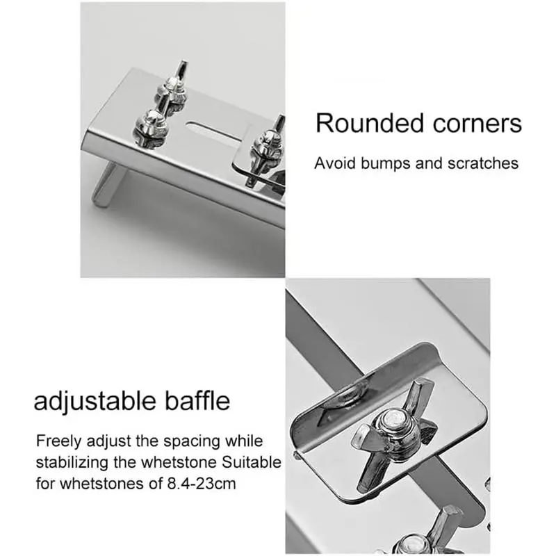 Knives Sharpener Stand Whetstone Holder Sink Bridge Adjustable Water Stones For Sharpening Sharp Stones Grinder No-Slip