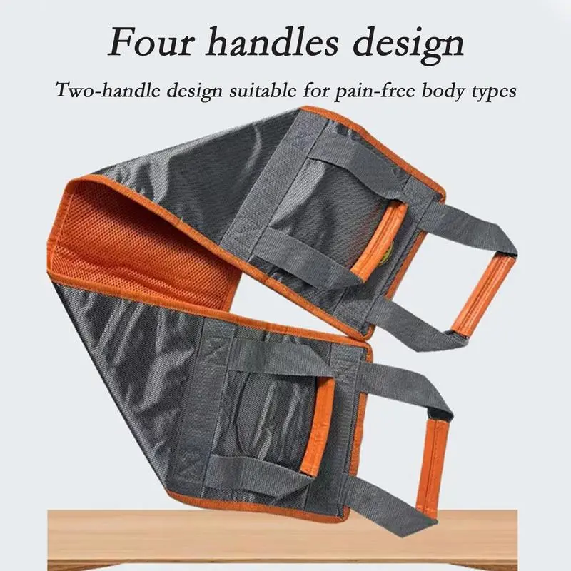 Patient Lift Sling Lift Assist Gait Belt Ergonomic Portable Adjustable Strap For Seniors Elderly Care Home Fall Prevention