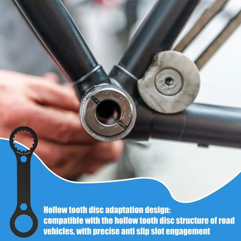 Bb Wrench Shaft Wrench Bike Maintenance Tool High-Strength Spanner Crank Repair Maintenance Accessories For Professionals