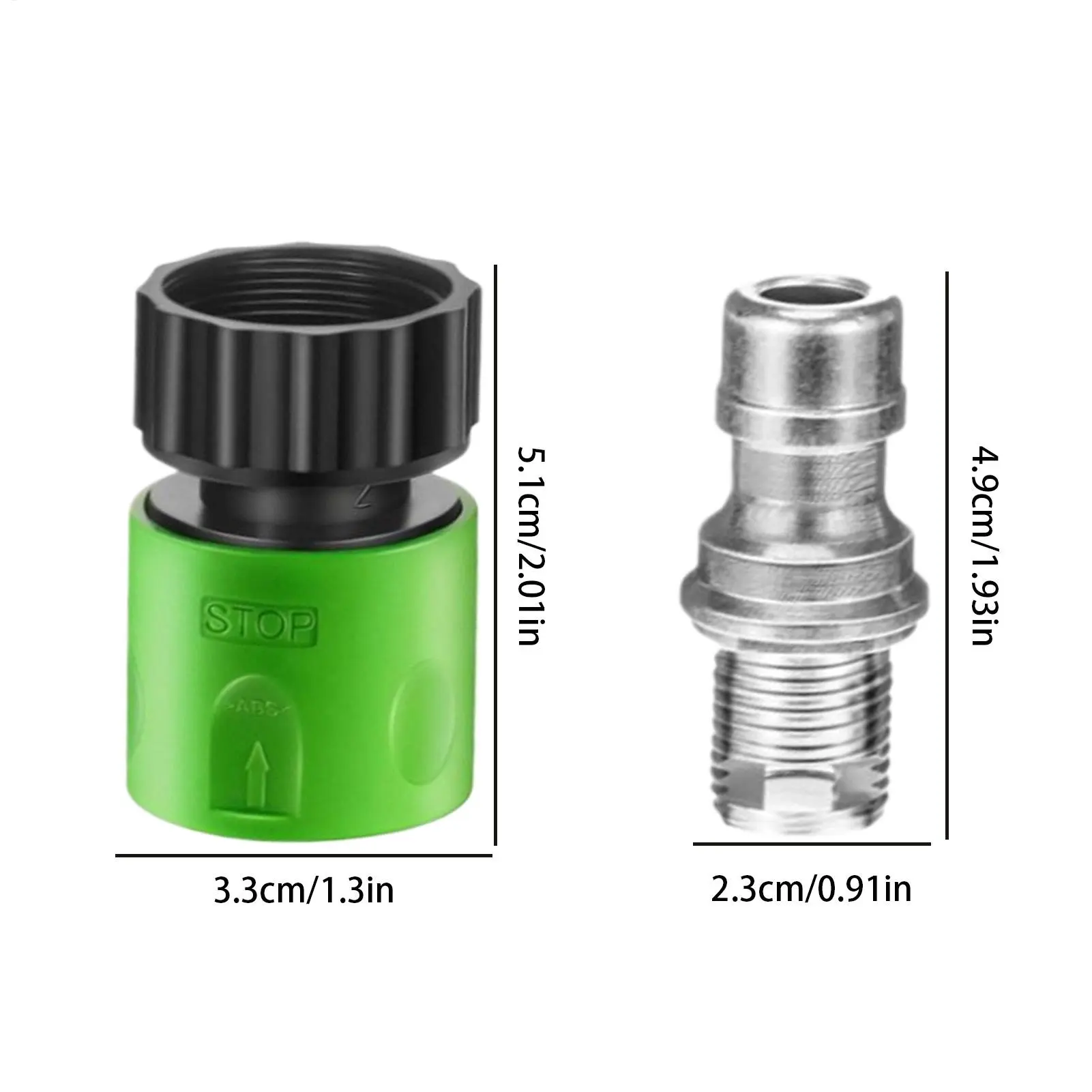 Mower Deck Wash Kit Riding Mower Flushing Attachment Nozzle  Deck Wash Adapter Attachment Kit Riding Lawn Mower Cleaning Parts