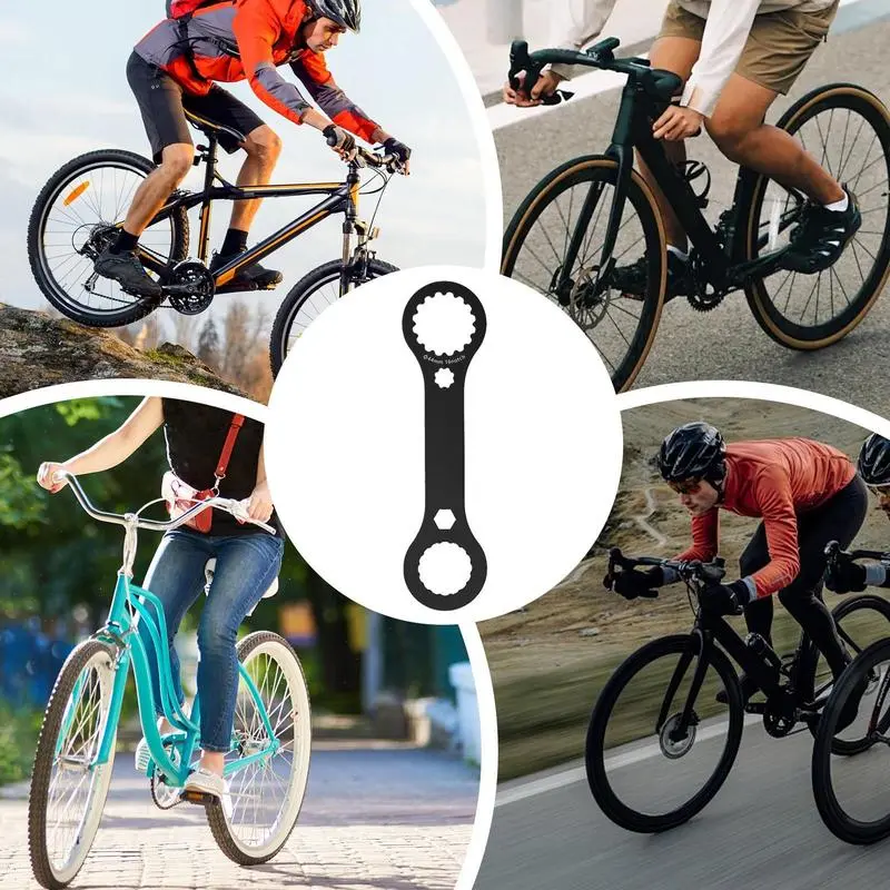 Bb Wrench Shaft Wrench Bike Maintenance Tool High-Strength Spanner Crank Repair Maintenance Accessories For Professionals
