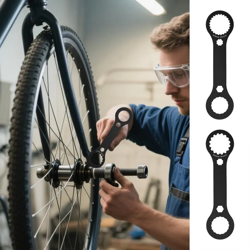 Bb Wrench Shaft Wrench Bike Maintenance Tool High-Strength Spanner Crank Repair Maintenance Accessories For Professionals
