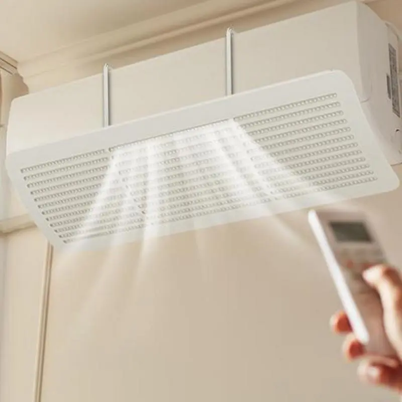 Air Conditioning Vent Deflector Retractable Air Conditioner Wind Deflector AC Air Deflector Adjustable Anti-wind Baffles Anti