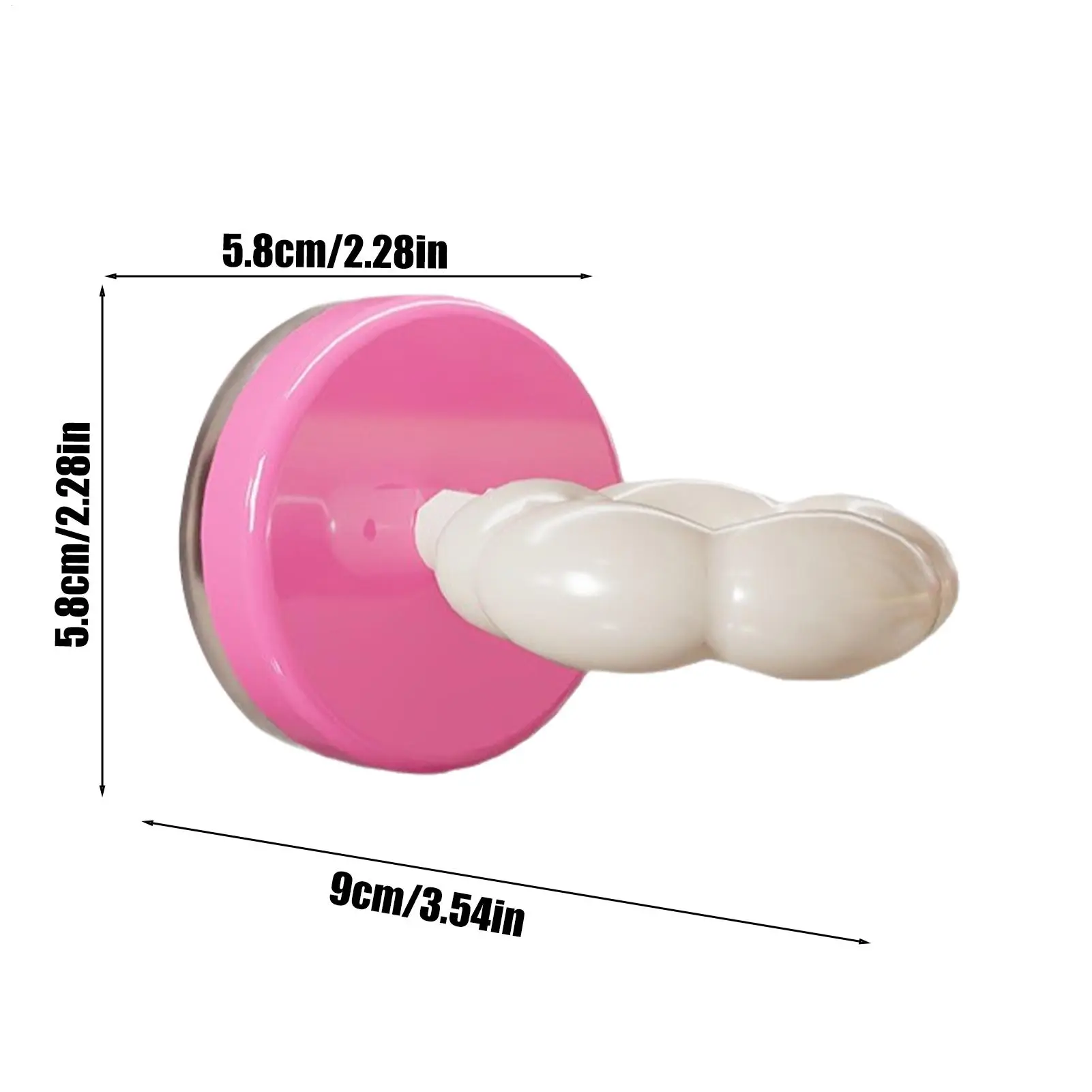 Suction Cup Hooks For Shower No Punching Hooks For Shower Anti-Slip Load-Bearing Home Organizing Tool For Window Bathroom