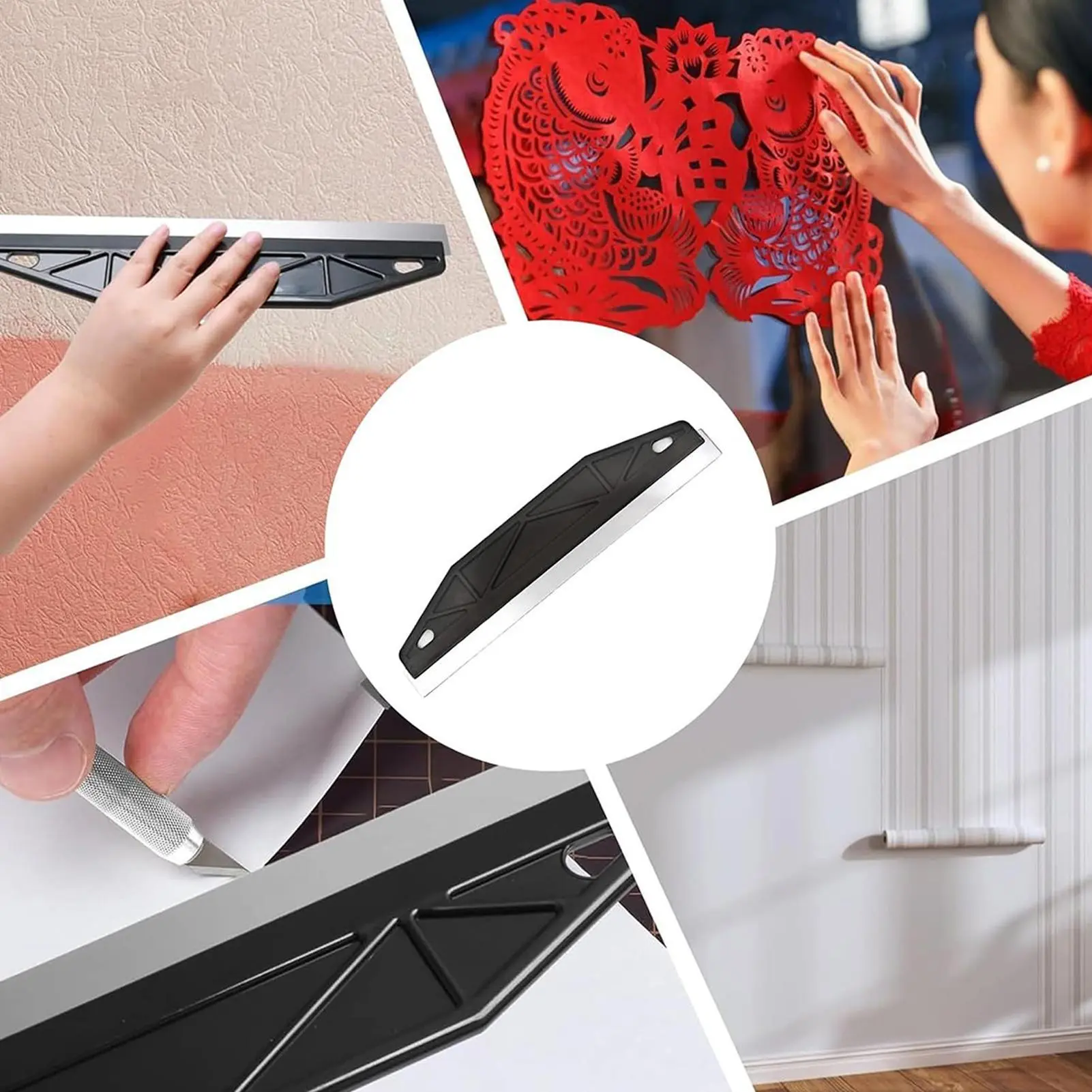 Paint Spray Shield House Painting Supplies Non-Slip Handle Trimmer Pad Roller Brush For House Home Furniture Car Floor Wallpaper