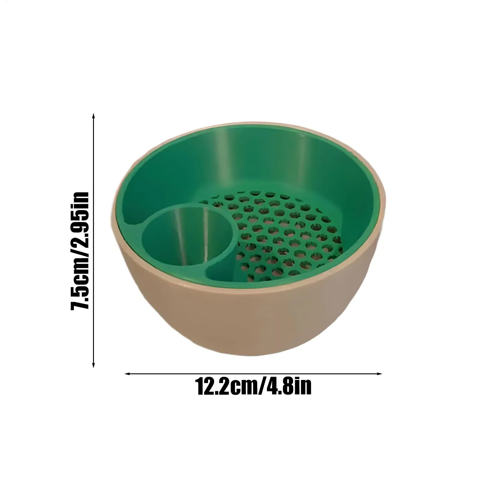 Snack Nut Bowl 2-in-1 3D Printed Nut Holder Bowl For Snacks 3D Printed Double Layer Serving Dish With Shell Container Storage