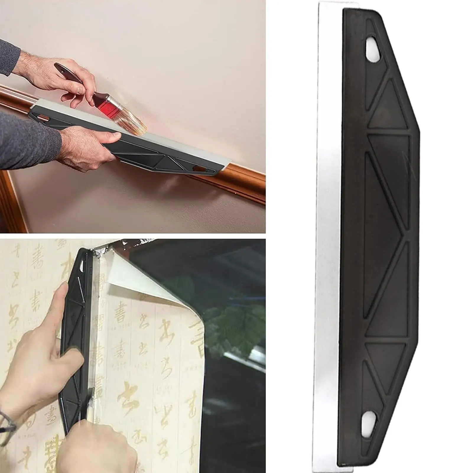 Paint Spray Shield House Painting Supplies Non-Slip Handle Trimmer Pad Roller Brush For House Home Furniture Car Floor Wallpaper