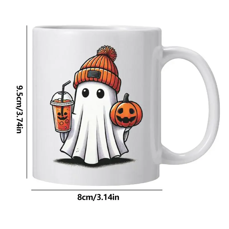 Ghost Mug Novelty Water Cups Halloween Water Cups Porcelain Drinking Cup For Beer Milk Multifunctional Tea Coffee Cups