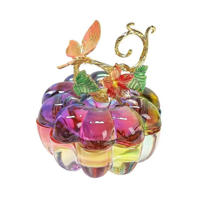 Crystal Butterfly Jewelry Box Crystal Trinket Organizer Display Cases Exquisite Earrings Treasure Organizer Necklace Ring box