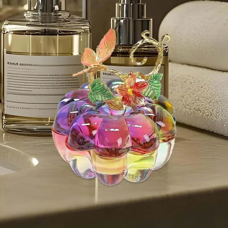 Crystal Butterfly Jewelry Box Crystal Trinket Organizer Display Cases Exquisite Earrings Treasure Organizer Necklace Ring box