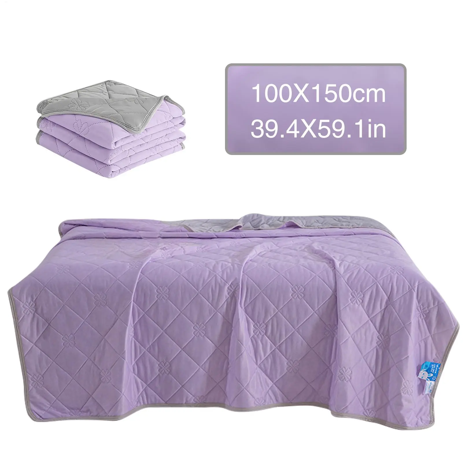 Cooling Blanket Summer Rest Cooling Comforter Double-Sided Sleeping Cold Bedding For Home Sofa Outdoor Indoor Couch Bedroom