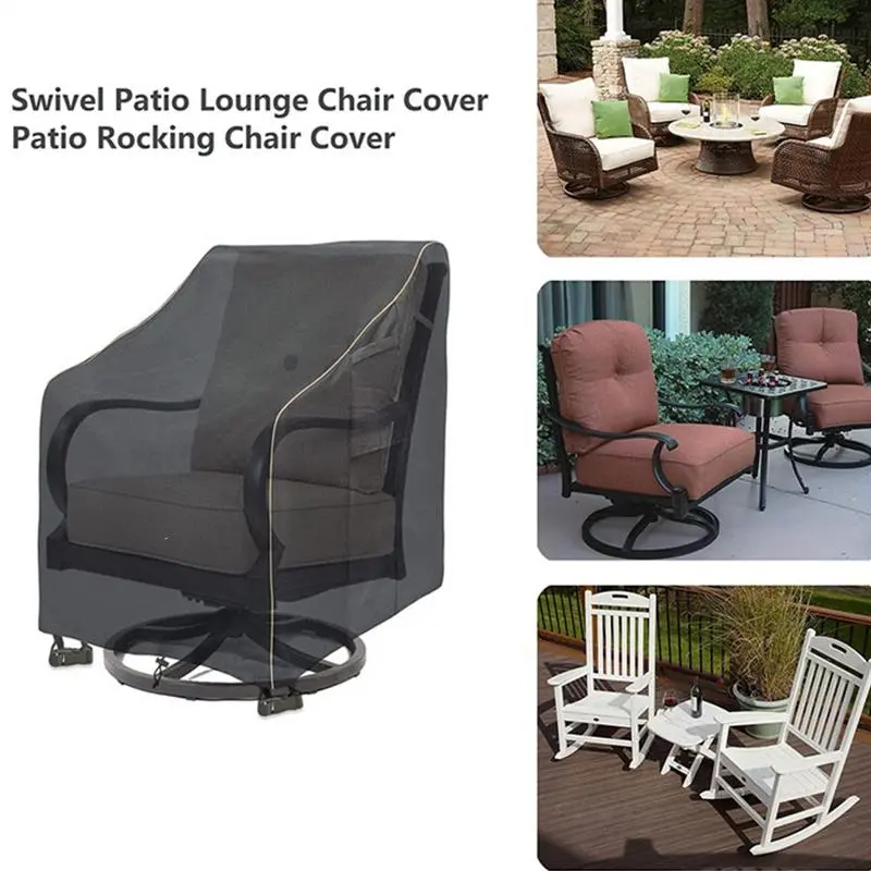 Weatherproof Chair Cover Patio Hanging Egg Chair Cover Rotating chair cover Courtyard chairs cover garden furniturechair cover