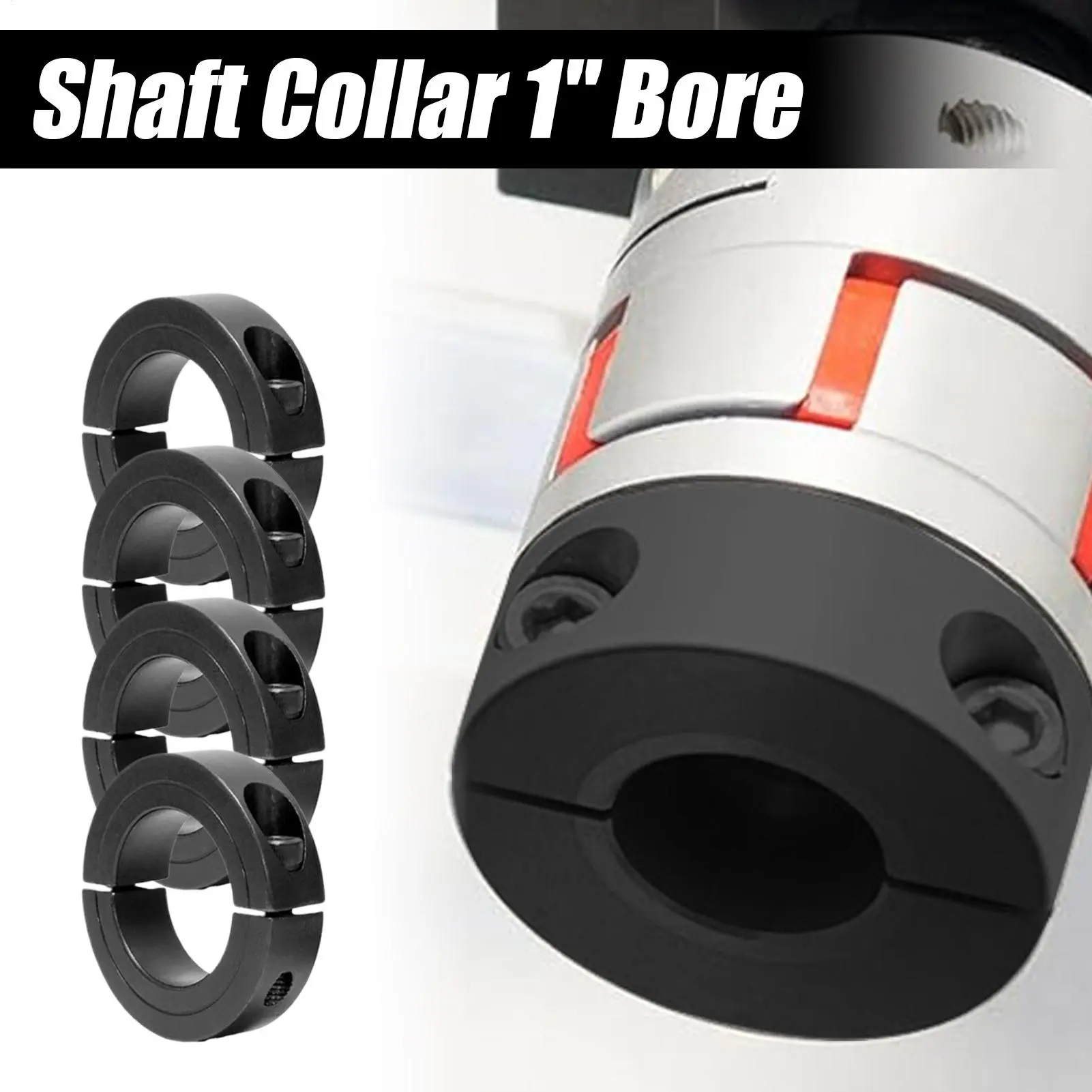 Shaft Collar Clamp Industry Locking Bore Thickened Double-Opening Clamp For Precise Industrial Mechanical Maintenance Assembly