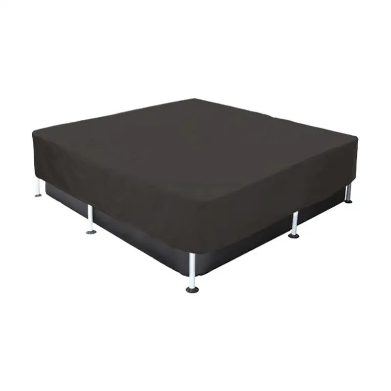 Rectangular Pool Covers Outdoor Pool Covers Rectangular Frame Swimming Pond UV Resistant Dust-Proof Protector Cover Shading Net
