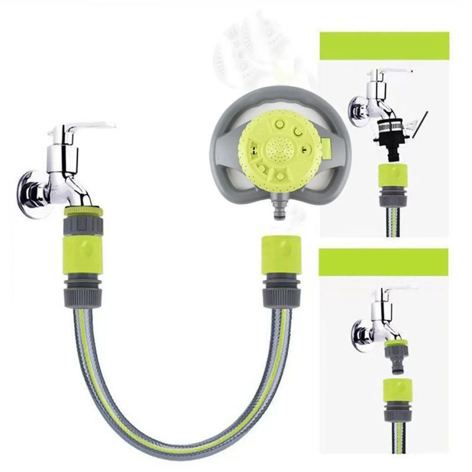 Automatic Sprinkler Automatic Water Sprinkler Rotating Sprayer Garden Watering System for Greenhouse Patio Farm Vegetables