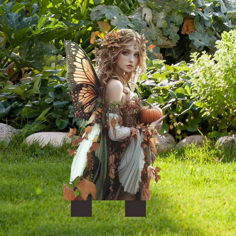 Fairies For Fairy Garden Fairy Garden Fairies Plant Pot Decorations Garden Stakes Flower Pot Decorations Small Garden Gnome