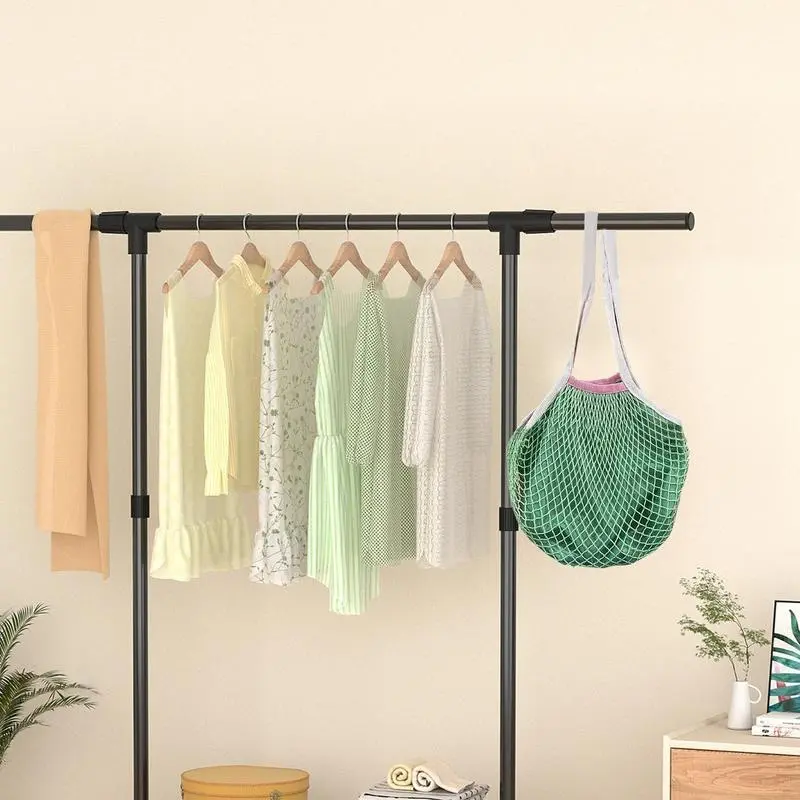 Grocery Mesh Bags Reusable Grocery Mesh Bags With Lining Reusable Shoulder Tote With Lining Long Handle Large Capacity Produce