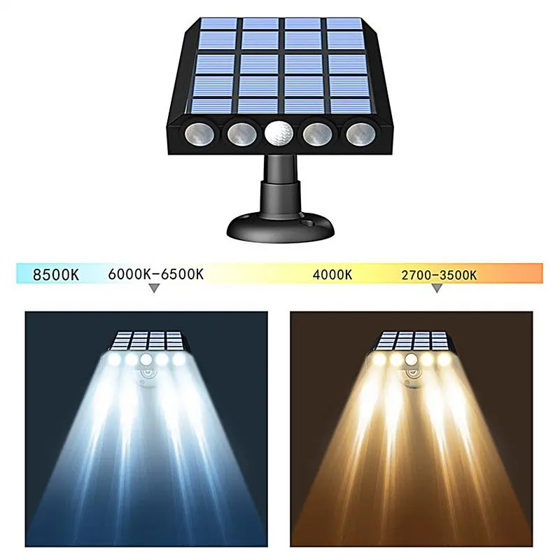 Outdoor Solar Wall Lights Waterproof Garden Solar Lights Multifunctional Outdoor Lights Simulation Camera Solar Lights For Home