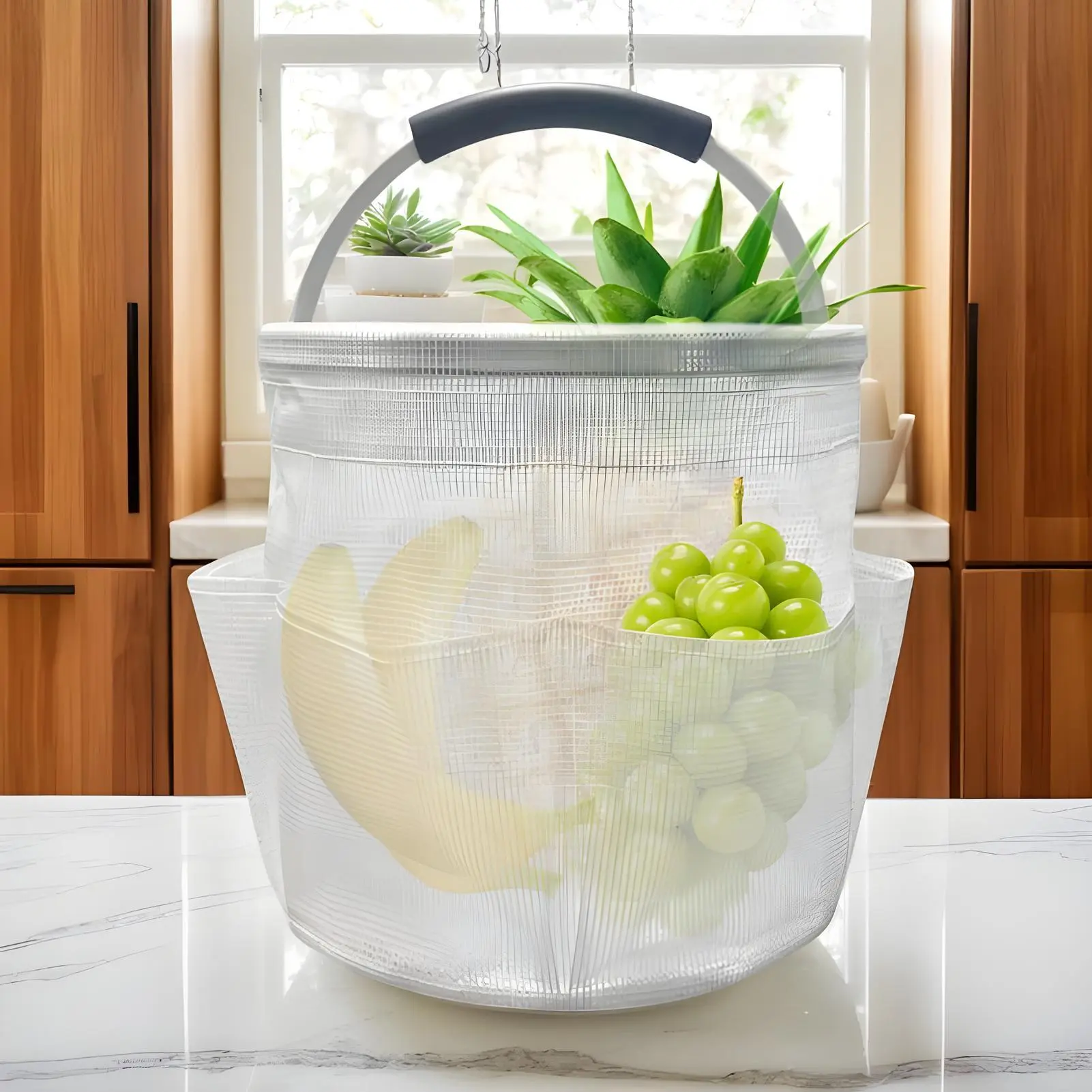 Cleaning Caddy Bag Folding Toiletry Organizer Basket With Handle Large Capacity Outdoor Activity Carrying Bin For Bathroom Dorm