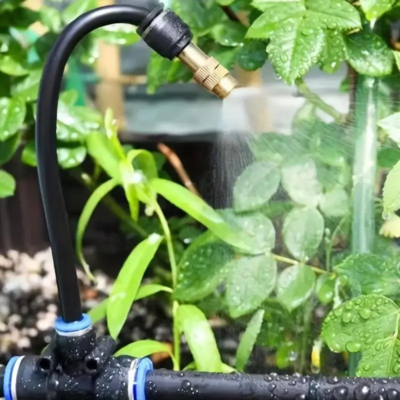 Garden Watering System 360 Degree Bendable Automatic Drip System Home Gardening Equipment For Balcony Orchard Landscape