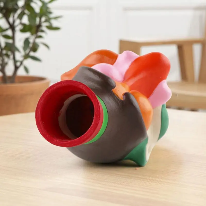face vase Face Planter Pot Head Vase Boho Style Pots Modern Hand-Painted Decorative Flower Pot Abstract Art Vase Face Flower Pot