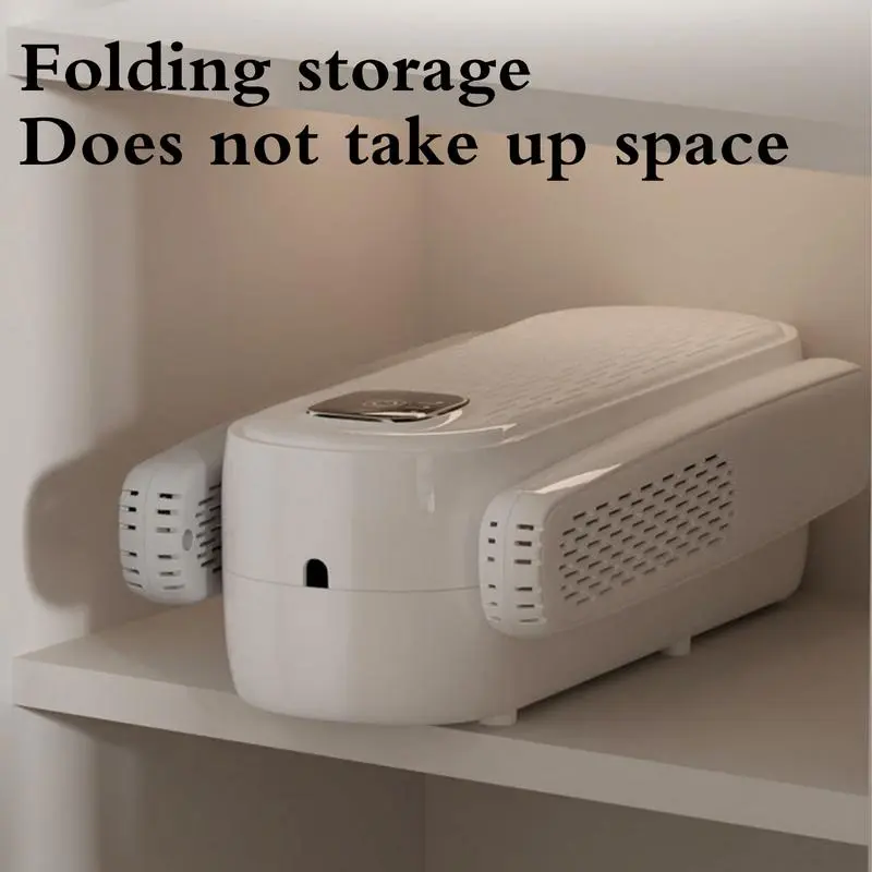 Cleat Dryer Foldable Boot And Gloves Dryer Shoe Drying Machine With Timer Overheat Protection Footwear Warmer For Shoes Leather