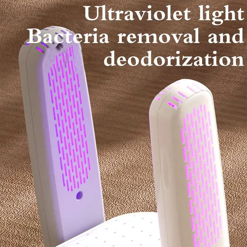 Cleat Dryer Foldable Boot And Gloves Dryer Shoe Drying Machine With Timer Overheat Protection Footwear Warmer For Shoes Leather