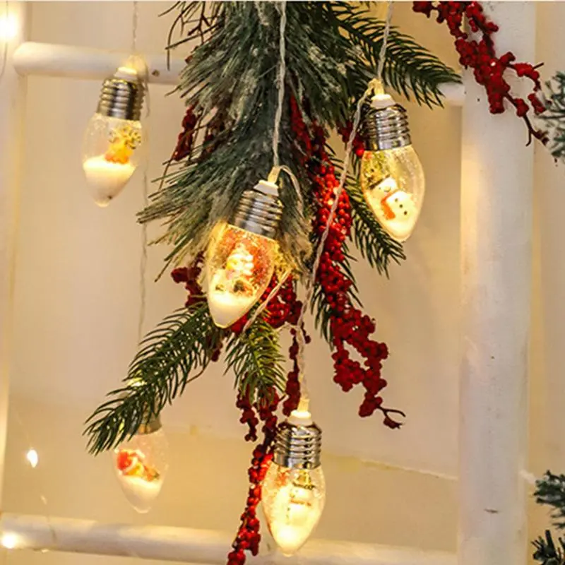 Christmas String Lights Colorful Bubbles Led LString Ights 3 Meters Christmas Decoration Led Lights Waterproof Colorful Bubbles