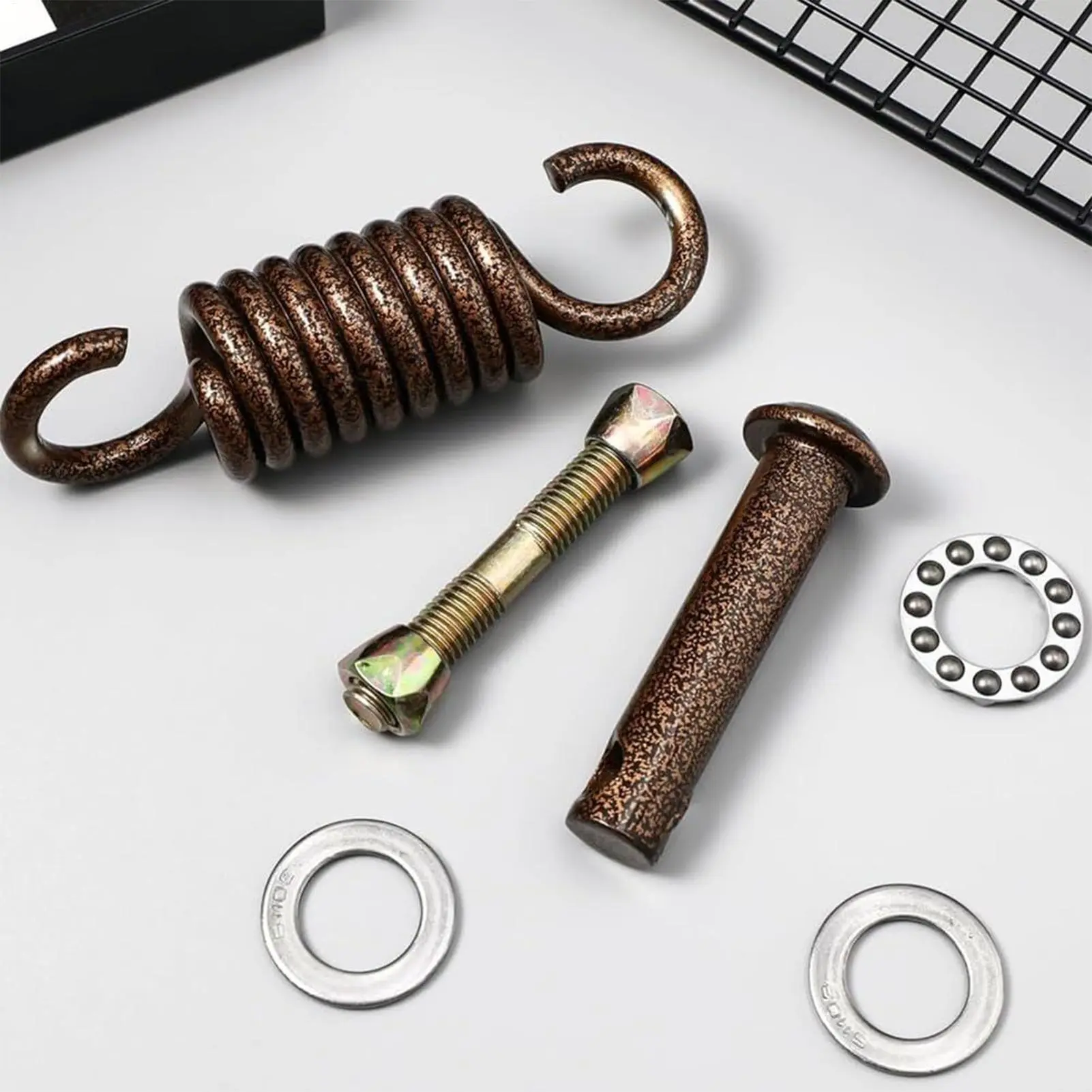 Porch Swing Spring Porch Swing Suspension Hanger Stainless Steel Strong Load-Bearing Hook for Gym Boxing Bag Patio Hardware