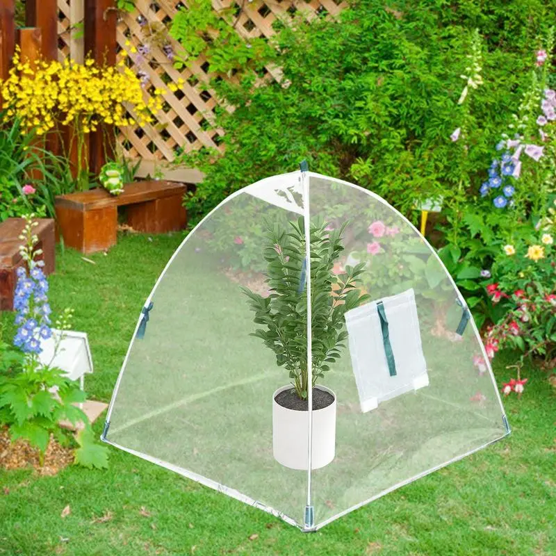Plant Covers Breathable Greenhouse Plant Covers Light-Transmitting Weatherproof Protective Tent Gardening Accessories For