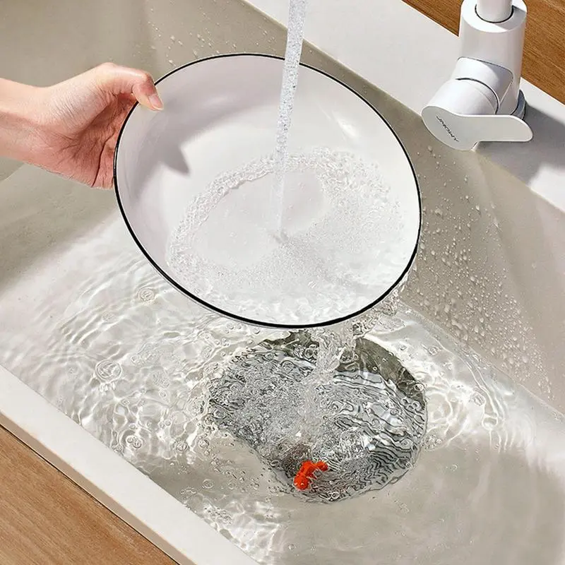 Silicone Drain Cover Silicone Kitchen Sink Drain Strainers Multifunctional Shower Drain Cover Anti-Odor Floor Drain Mat For