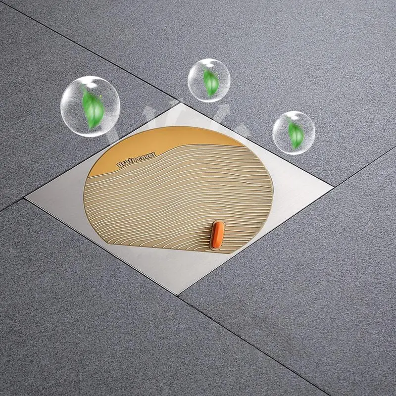 Silicone Drain Cover Silicone Kitchen Sink Drain Strainers Multifunctional Shower Drain Cover Anti-Odor Floor Drain Mat For
