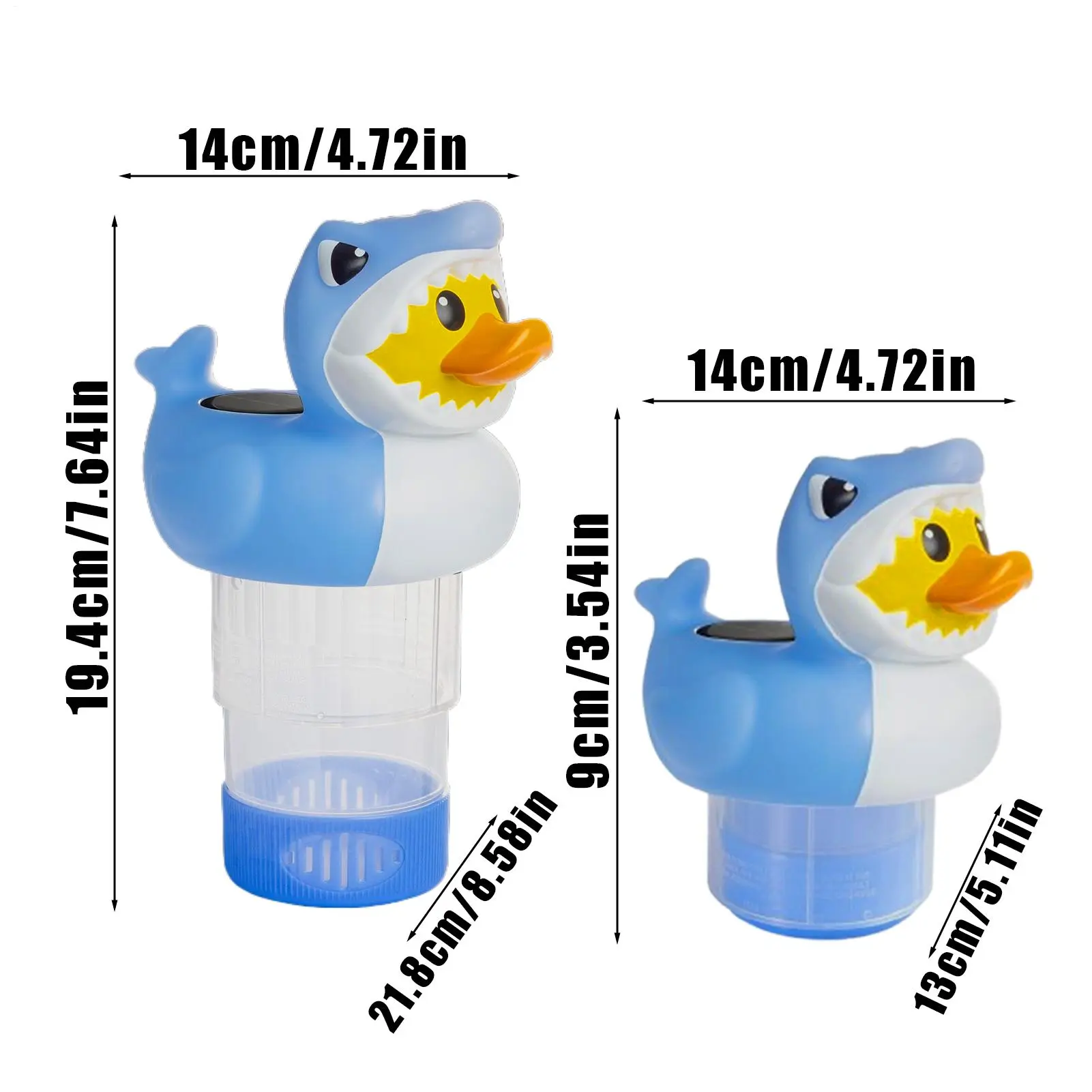 Swimming Pool Chlorine Floater Dispenser Auto Light Up At Night For Pool Energy-Saving Large Capacity Solar Chlorinator Filter
