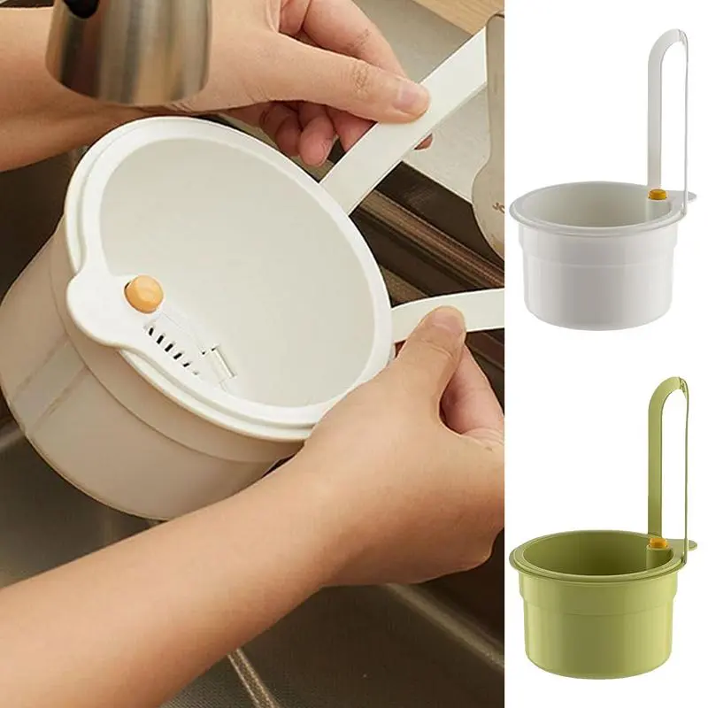 Kitchen Strainer Basket Anti-Clogging Sink Filter Basket Kitchen Tool Fruits Washing Drains Colander For Counter Home Apartment