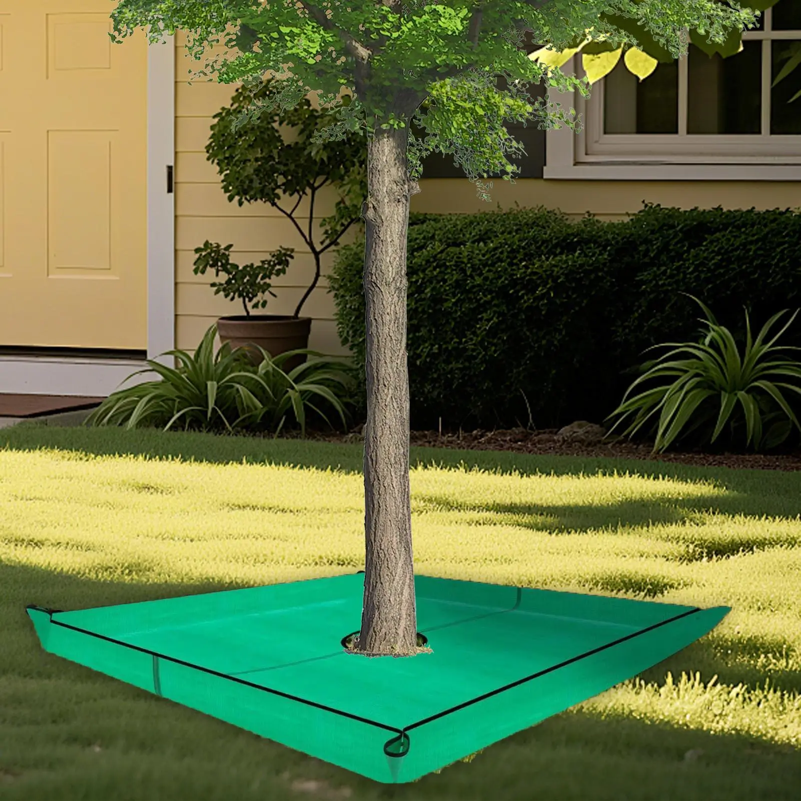 Landscape Tarp Lawn Fabric Heavy Duty Waterproof Barrier Mats 79 X 79 Inches GrassControl Cover Blocker For Outdoor Yard Lawn