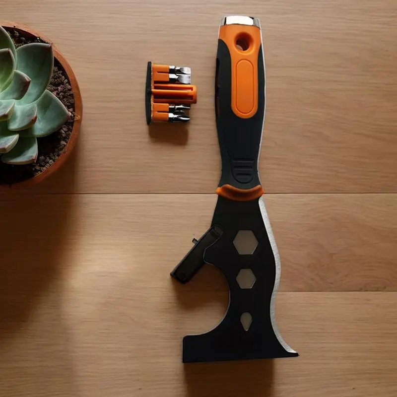 Scraper For Cleaning Sticker Scraper Shovel Stainless Steel 16 In 1 Paint Remover Accessories Spackle Tool Paint Stripper For