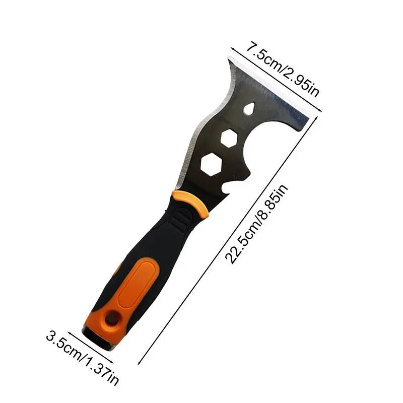 Scraper For Cleaning Sticker Scraper Shovel Stainless Steel 16 In 1 Paint Remover Accessories Spackle Tool Paint Stripper For